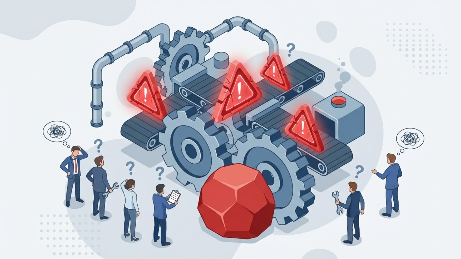 業務効率化が進まない…こんな課題を抱えていませんか？