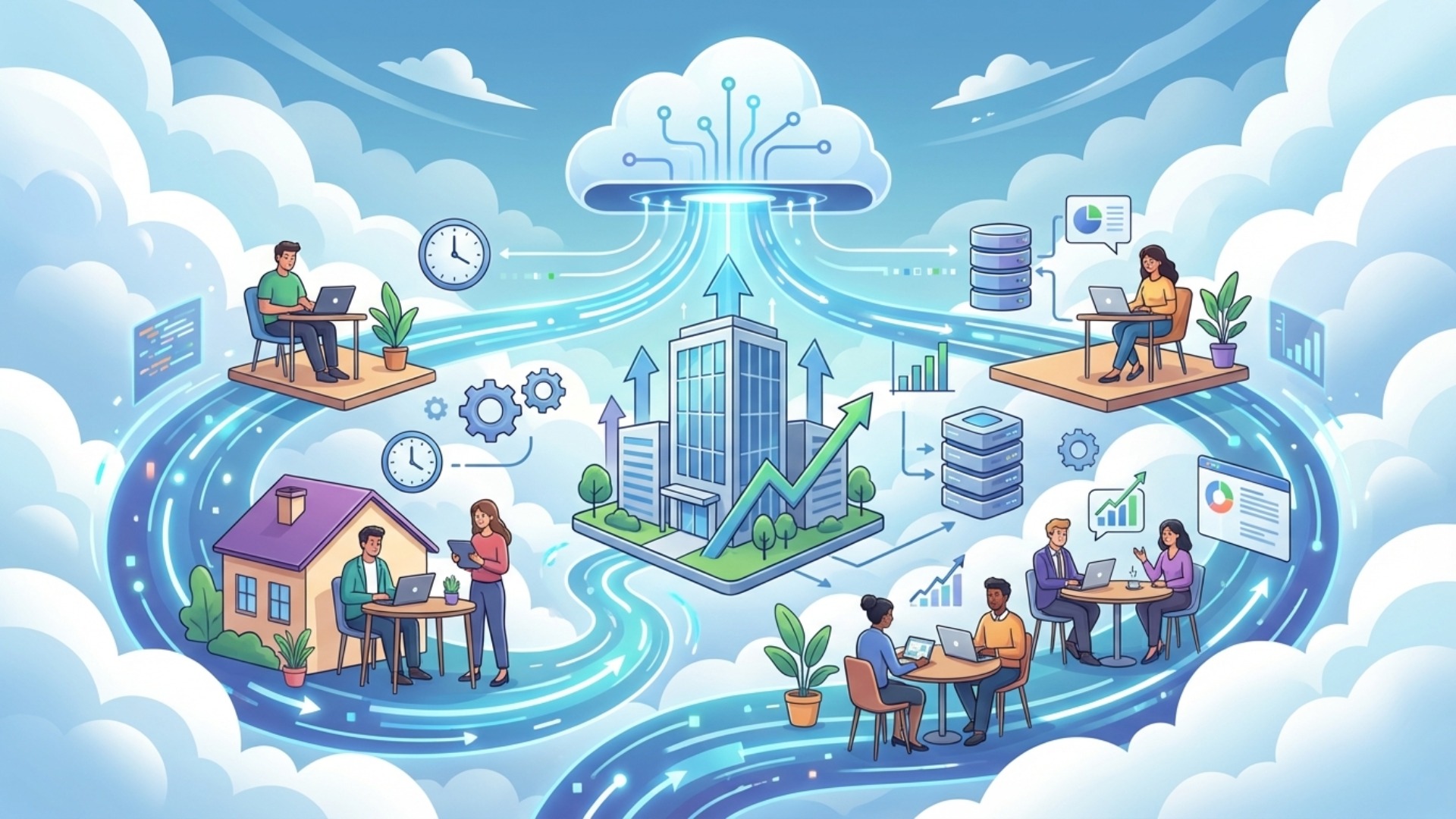 業務効率化の実現にクラウドが不可欠な理由