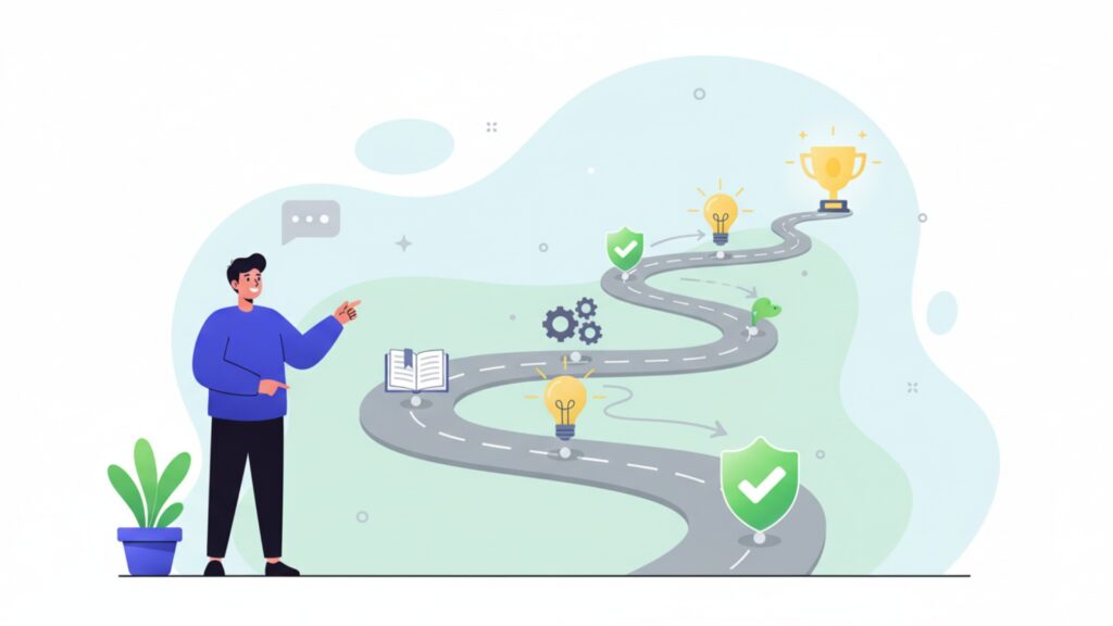 資格取得を成功させる効率的な学習ロードマップ