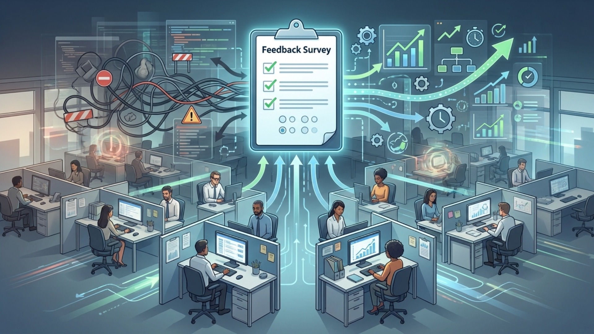 業務効率化にアンケートが有効な理由