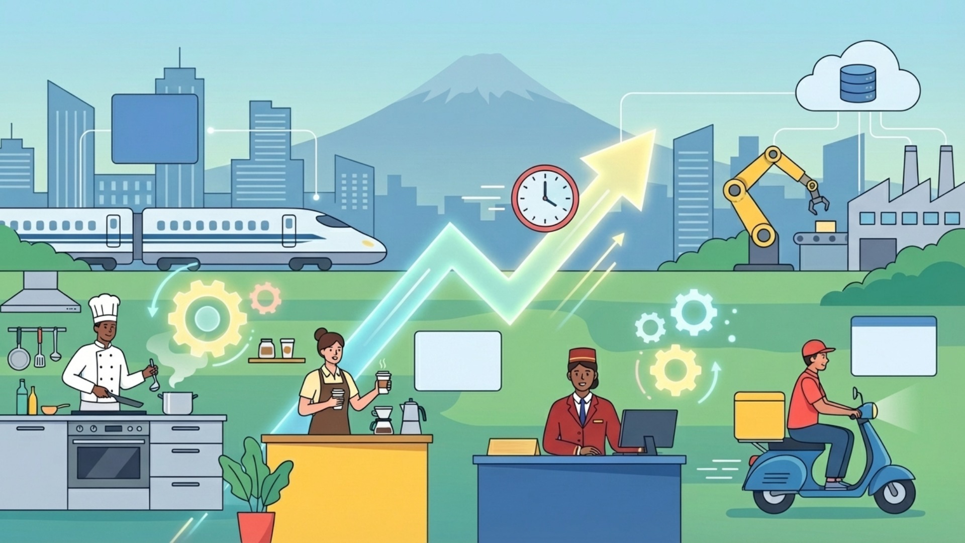 なぜ今、サービス業で生産性向上が急務なのか？