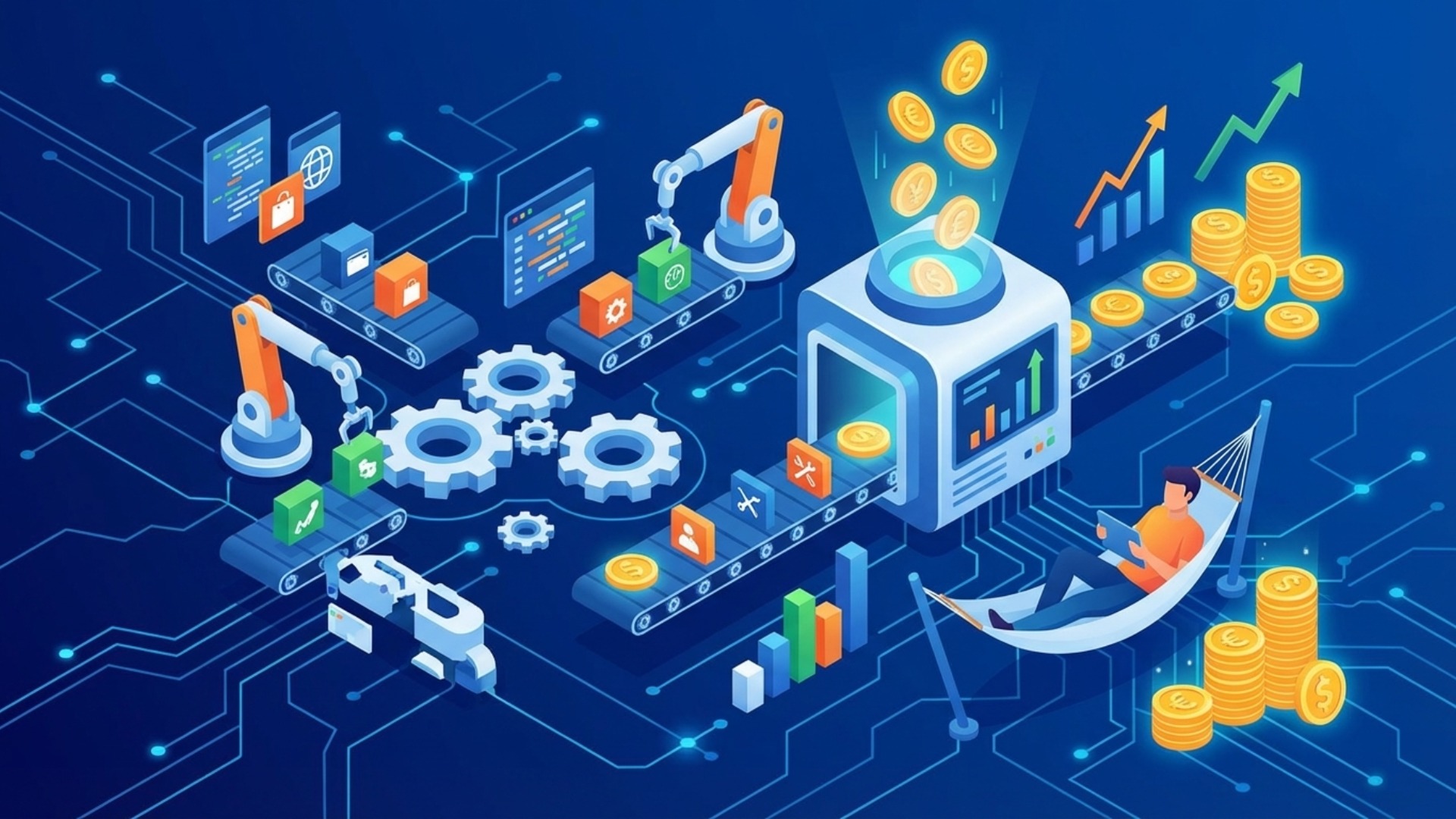 自動化ビジネスとは？不労所得の仕組みを解説