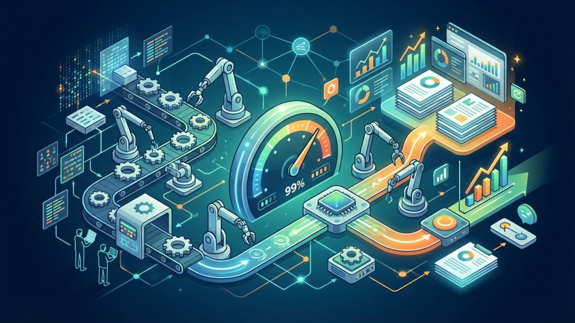 自動化率とは?業務効率化における重要指標を解説