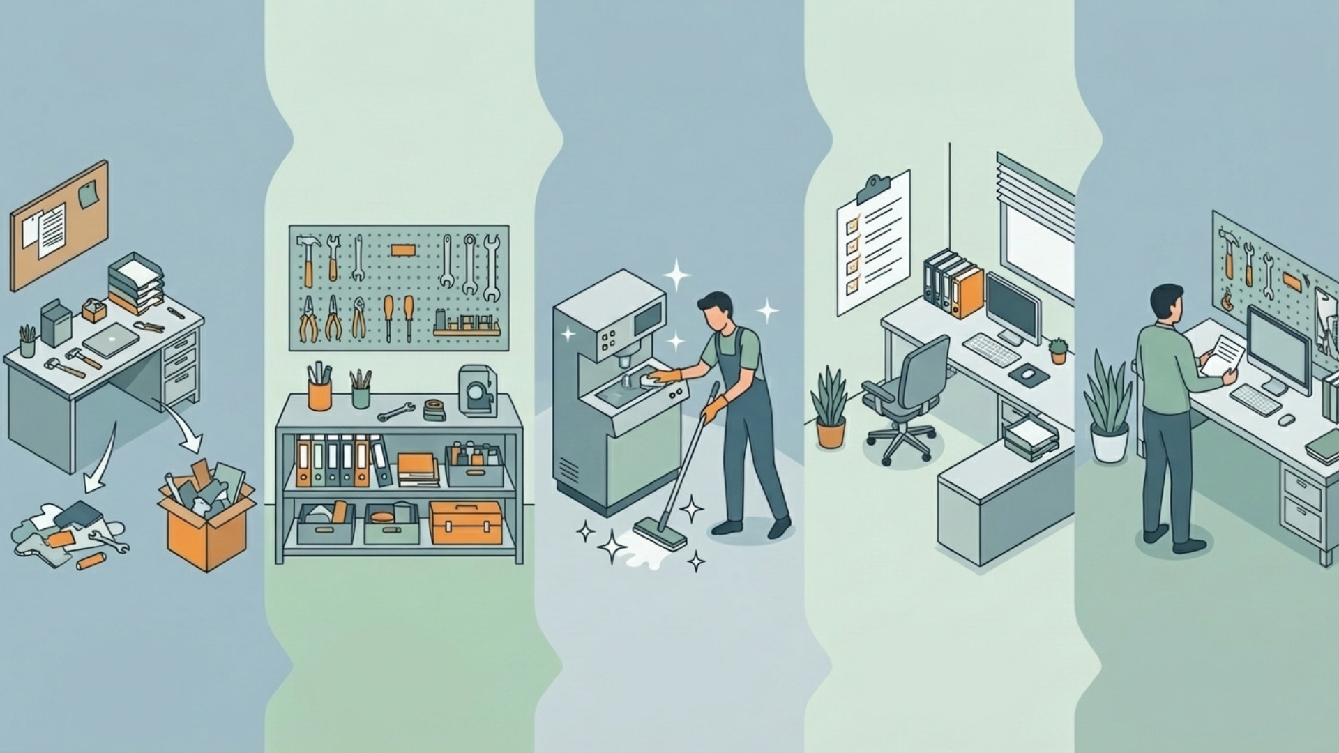 整理整頓の基本原則「5S」とは？