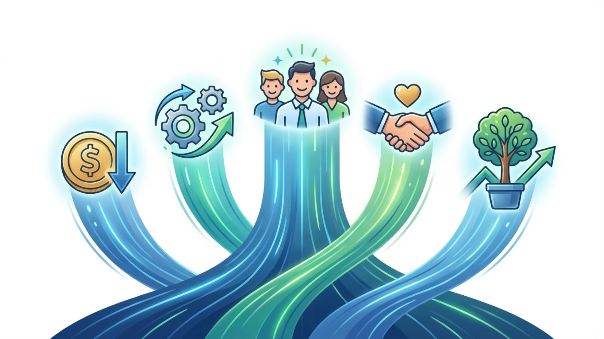 企業が享受できる業務効率化の主要メリット5選