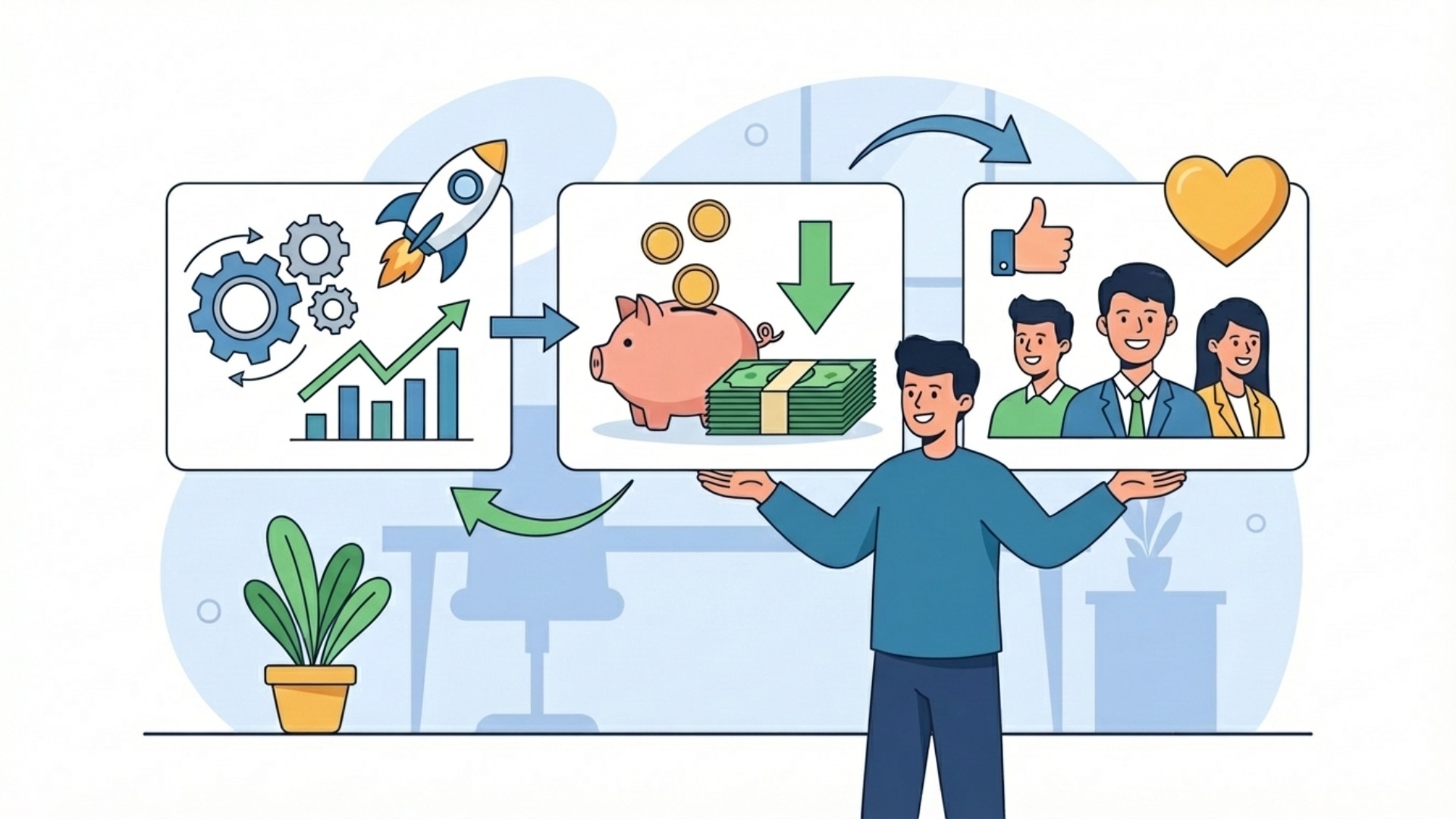 業務効率化ツール導入がもたらす3つのメリット