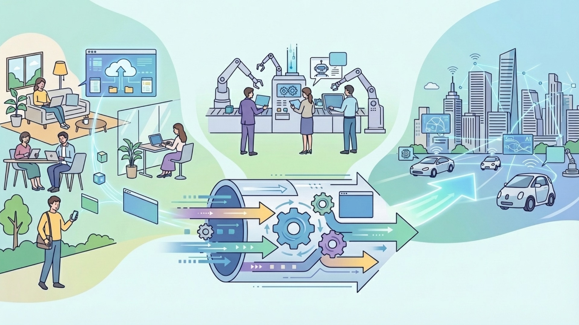 今、業務効率化を図ることが急務とされる社会的背景