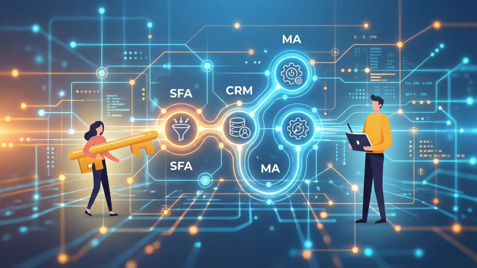 営業DXで活用されるツールの主な種類と役割