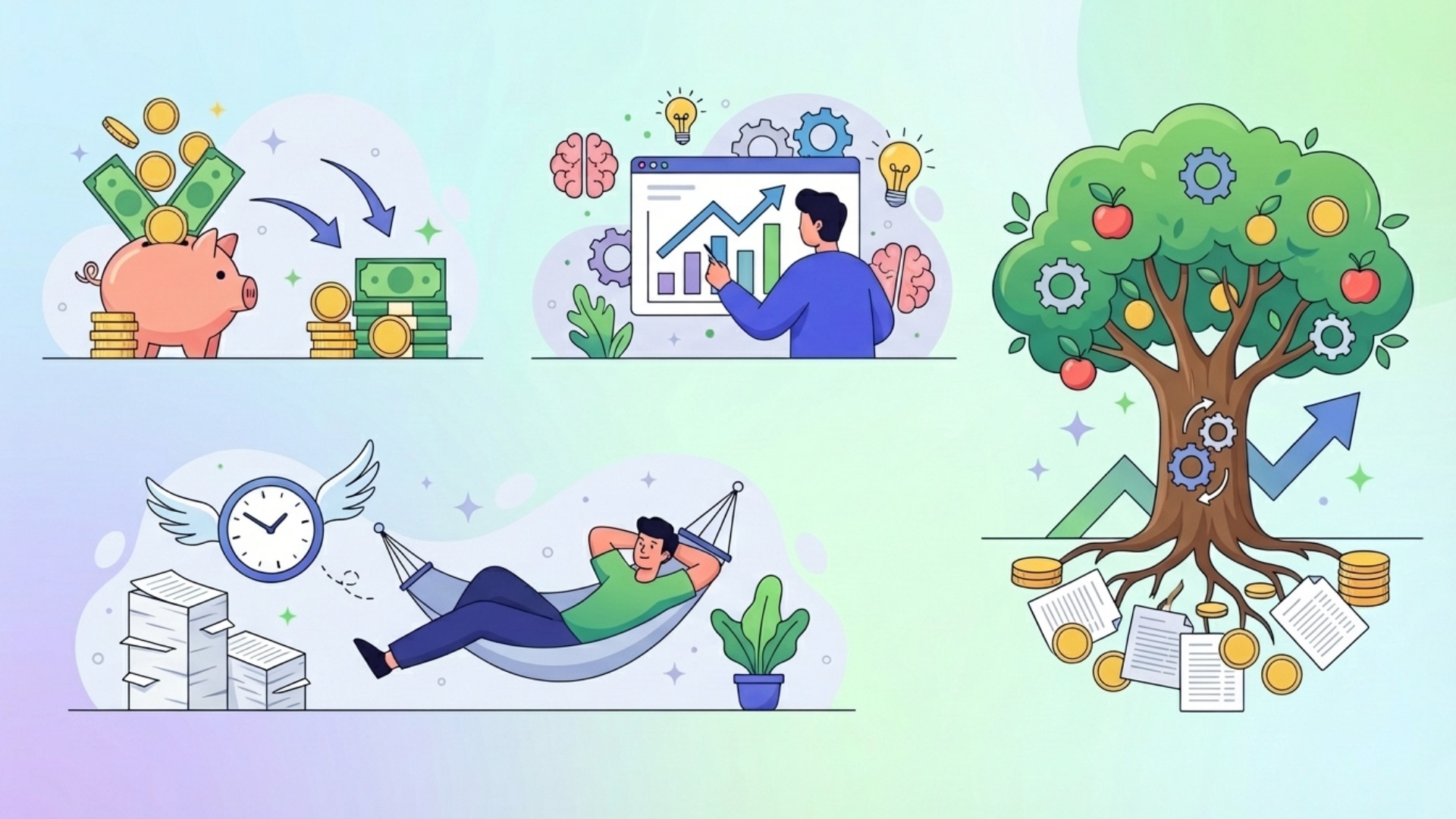 経理業務の効率化がもたらす4つの主要なメリット