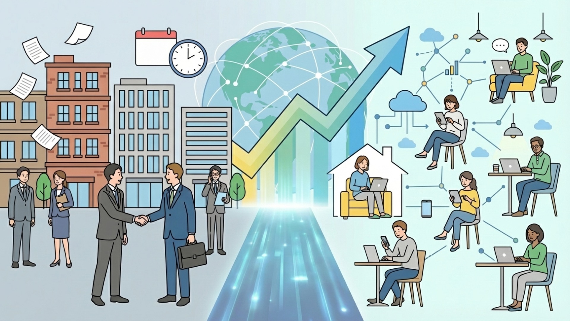 営業DXが求められる社会的な背景