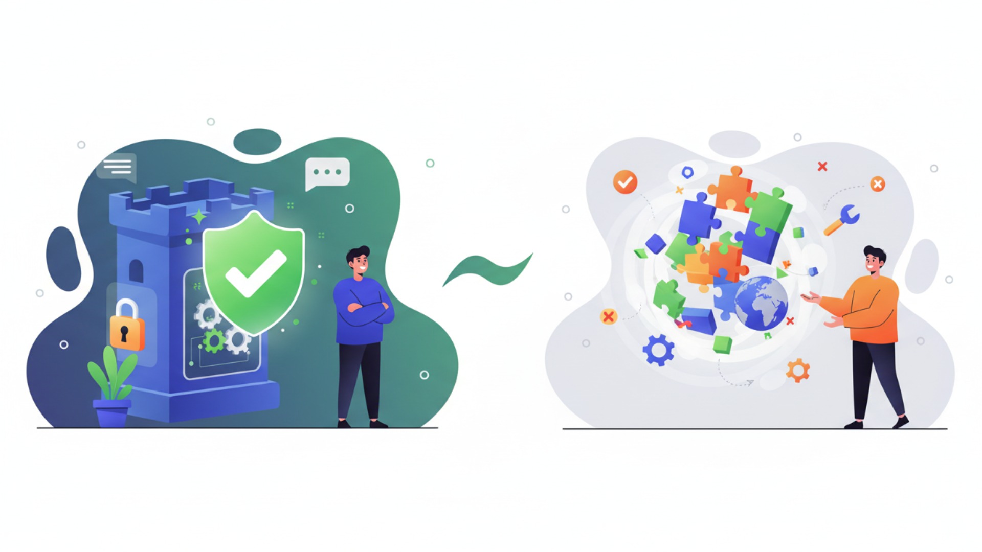 オープン型生成AIとの違いを徹底比較