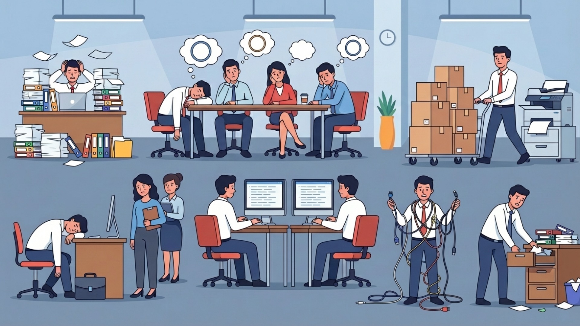 あなたの職場にも潜む？ありがちな無駄な仕事7選