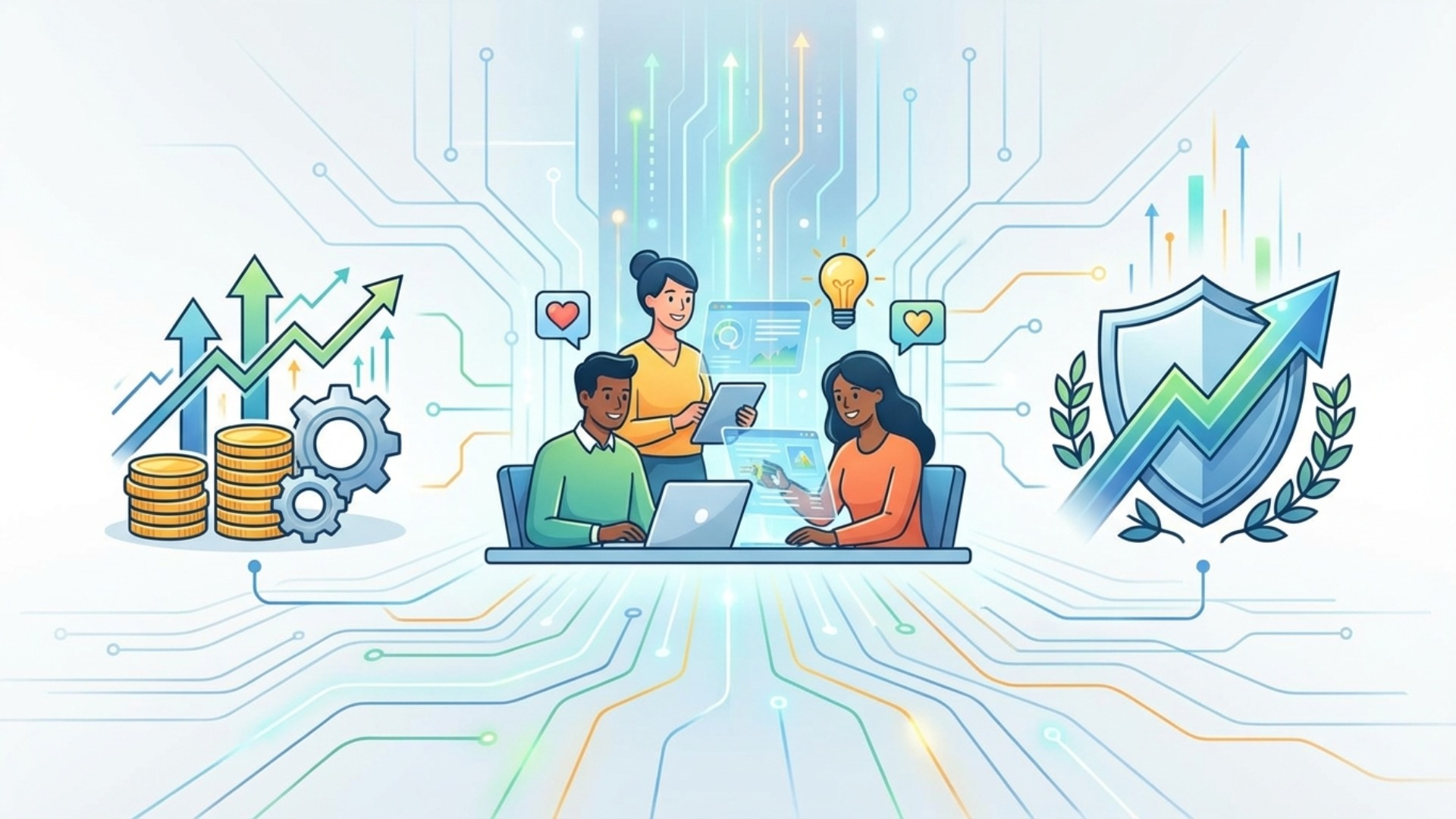 部署の業務効率化がもたらす3つのメリット