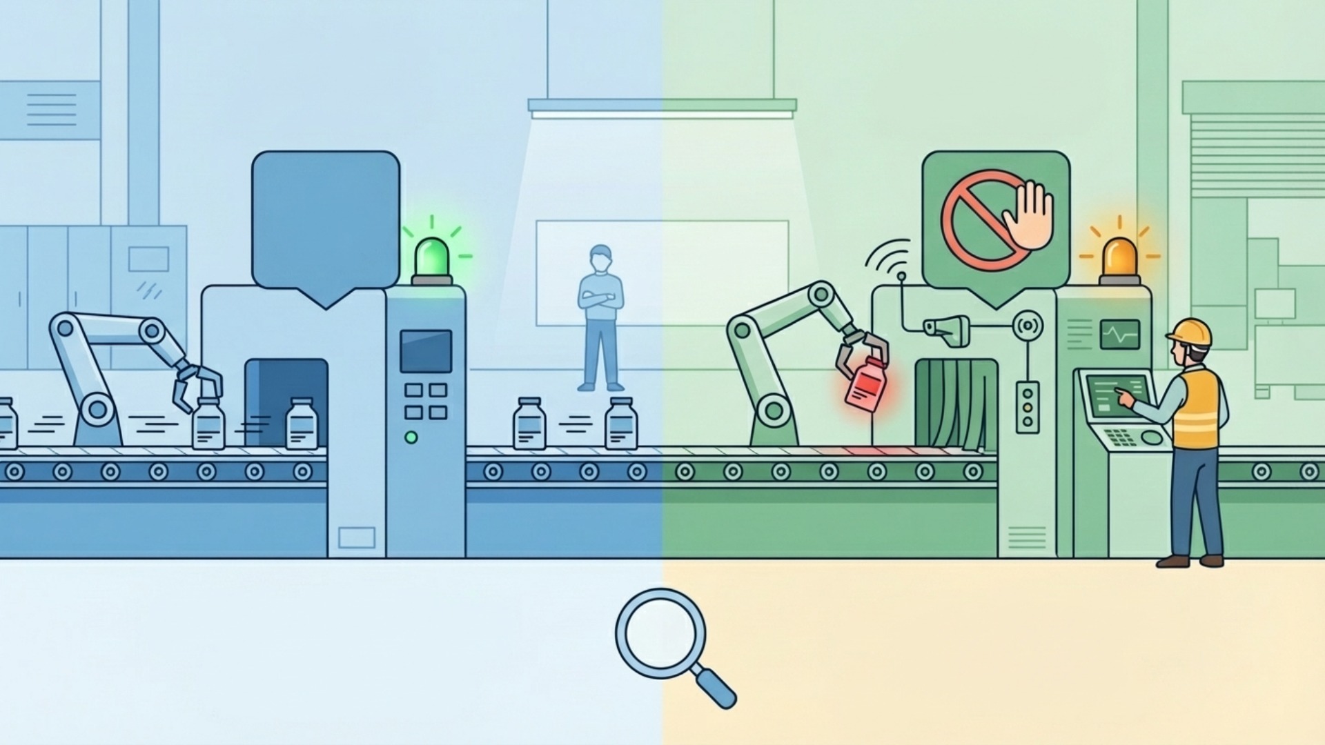 一目でわかる！「自動化」と「自働化」の決定的な違い