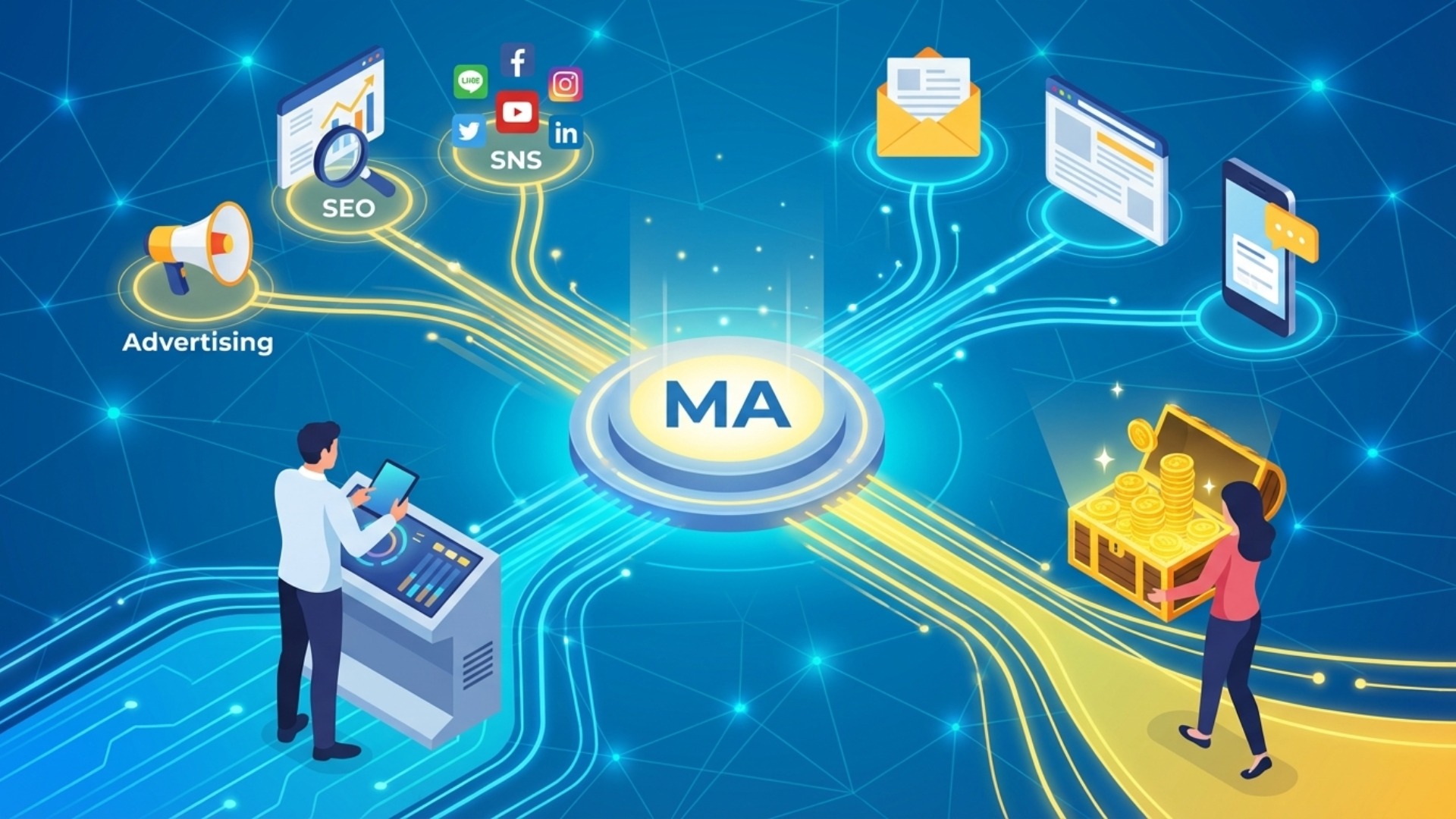 MAを軸にしたデジタルマーケティング施策の連携術