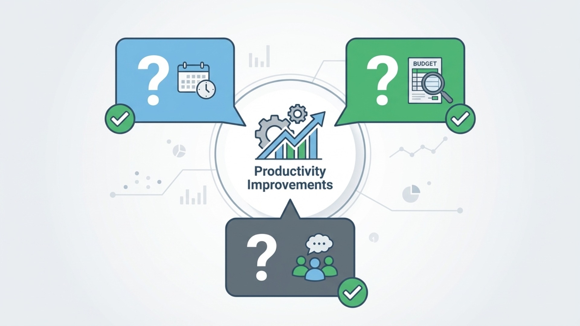 生産性向上 メリット検討時のよくある質問