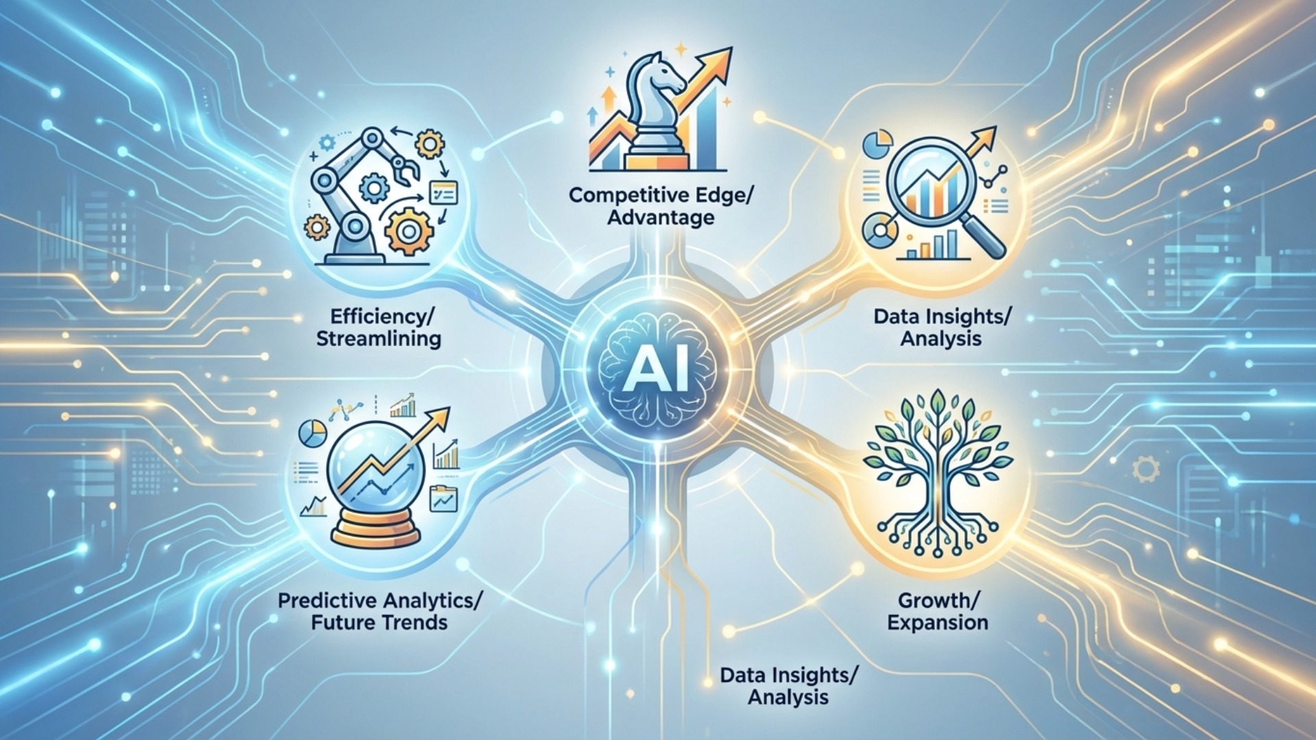 AI活用で営業組織が得られる5つの主要メリット