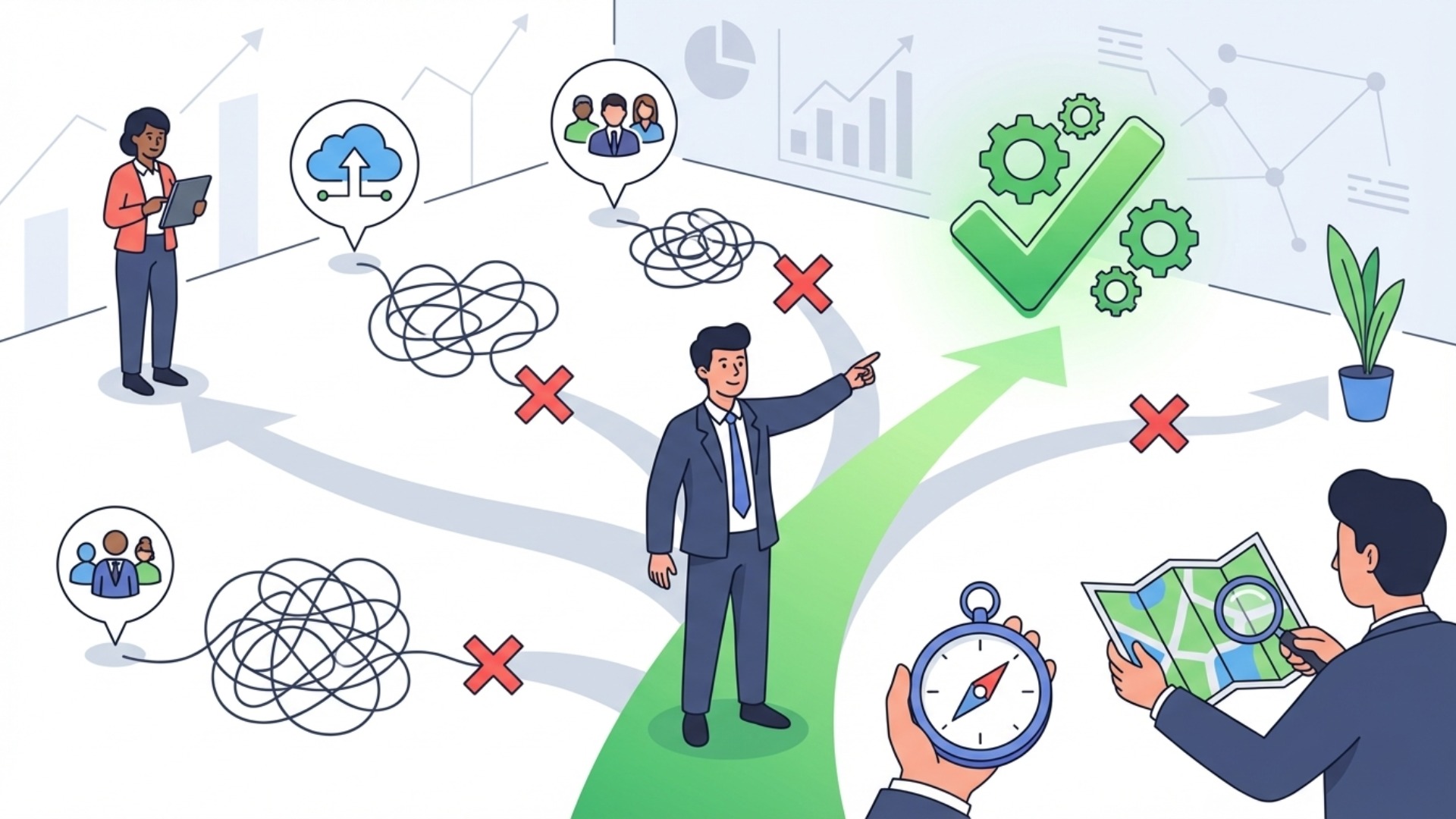 失敗しない業務効率化の相談先の選び方