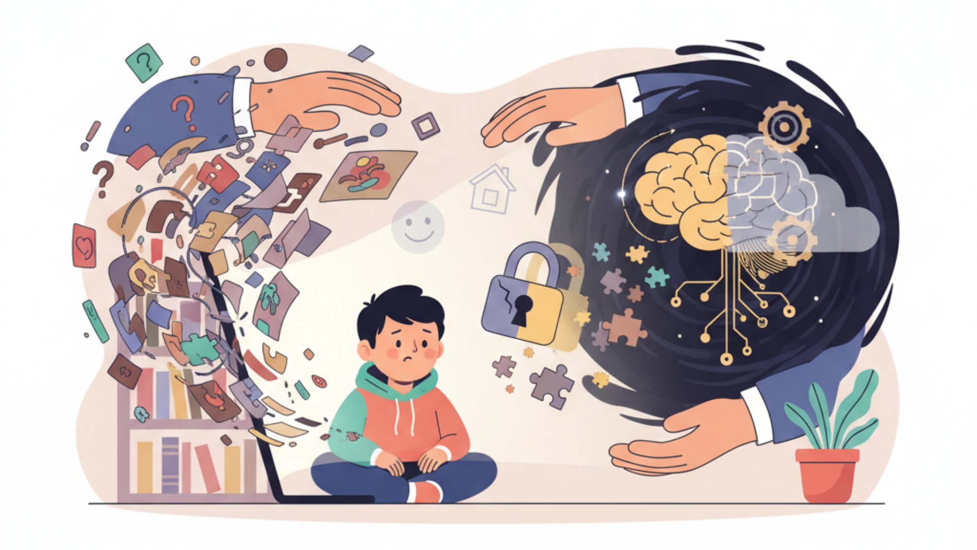 年齢制限未満の子供が生成AIを利用する潜在的リスク