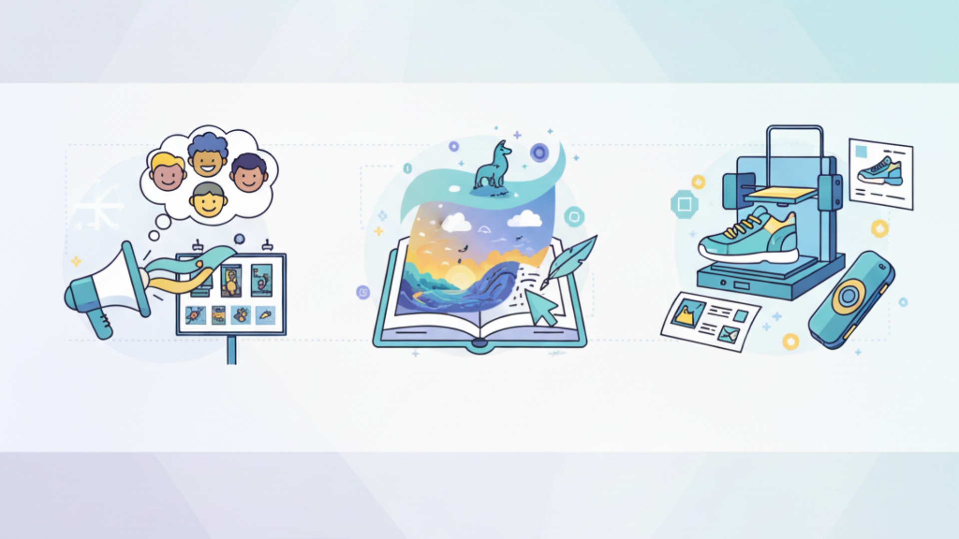 生成AI画像の主な商用利用の活用シーン