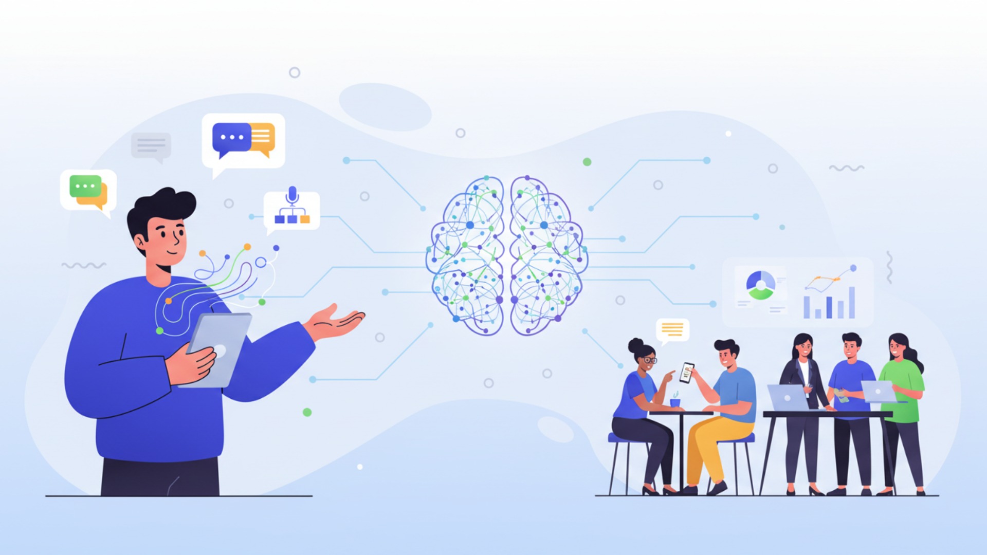 日常会話やビジネスで使える生成AIに関する英語例文