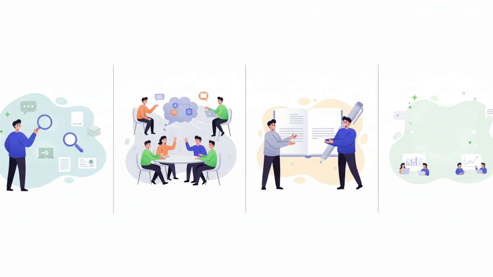 生成AIガイドライン策定の具体的な手順（4ステップ）