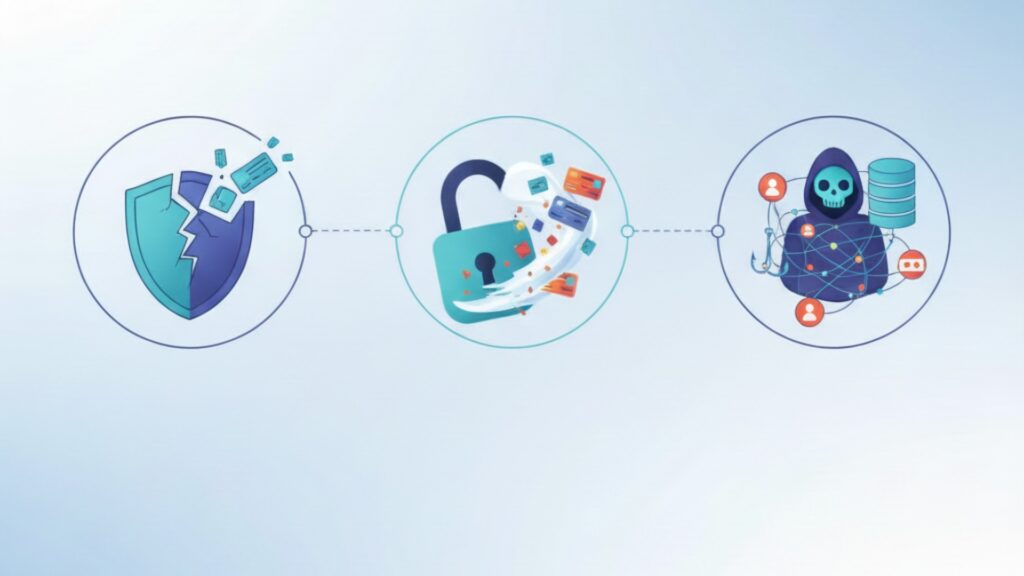 個人情報漏洩の3大リスク