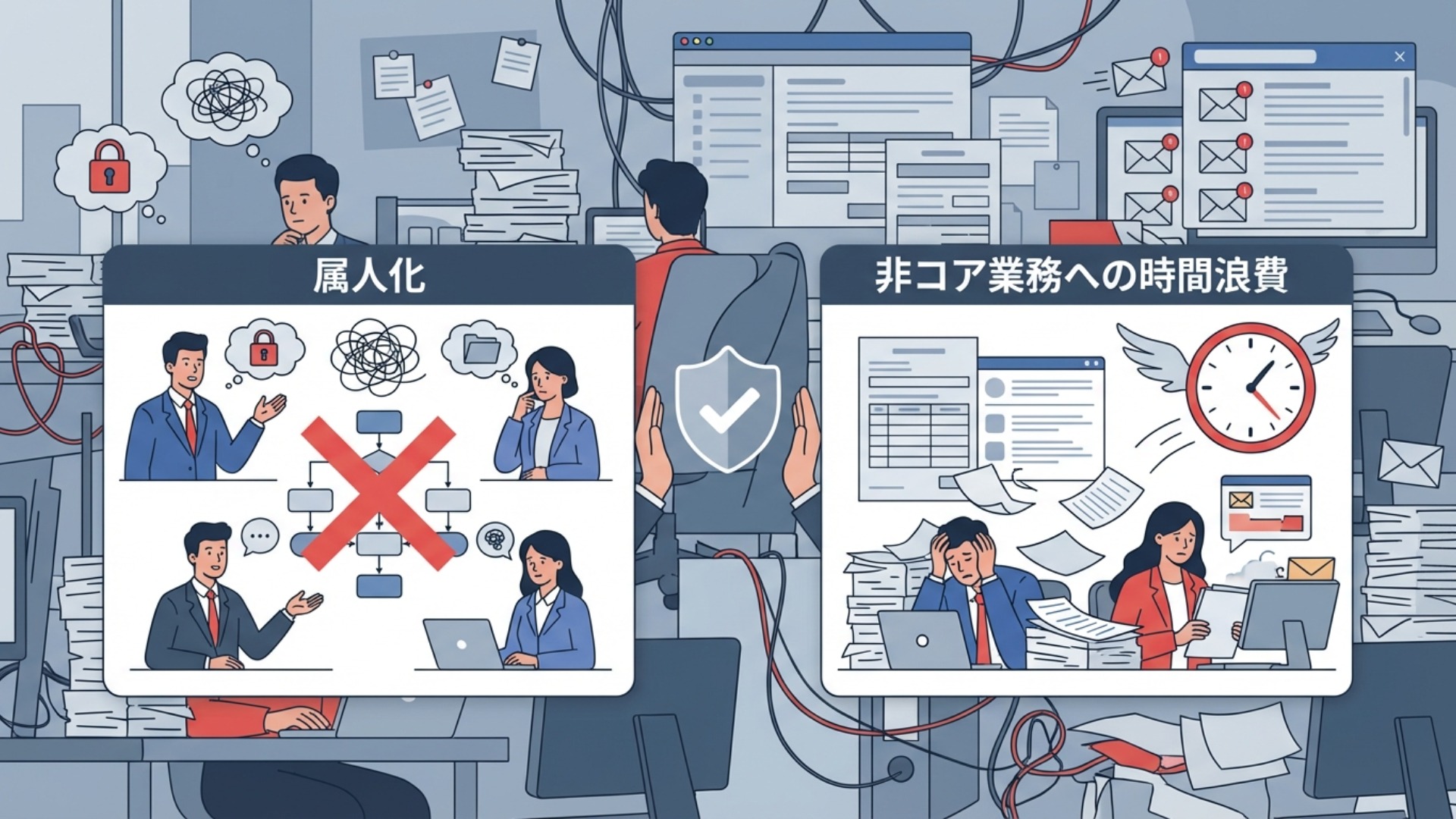 あなたの組織は大丈夫？営業が非効率になる代表的な原因