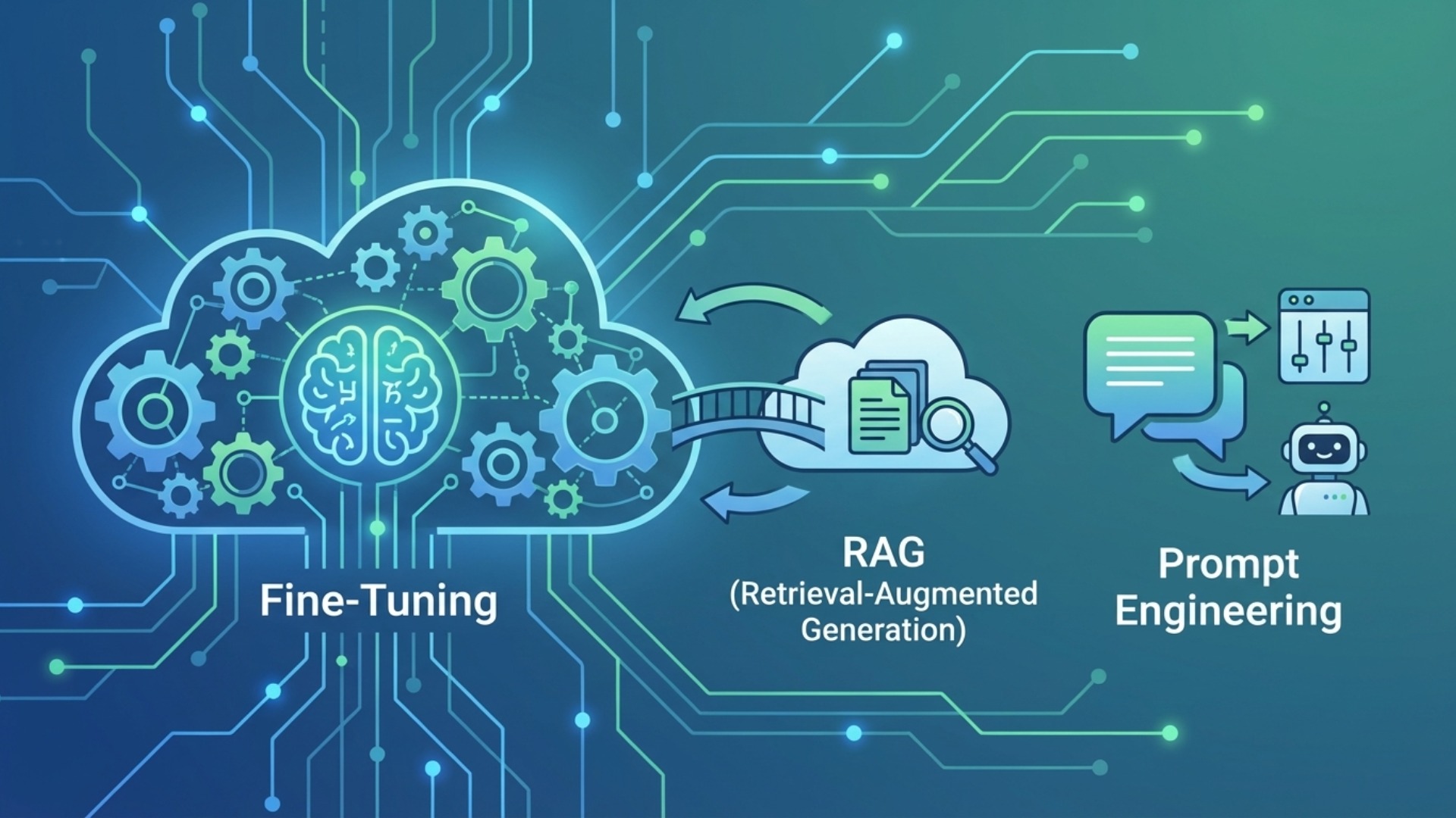 他のLLMカスタマイズ手法との違い