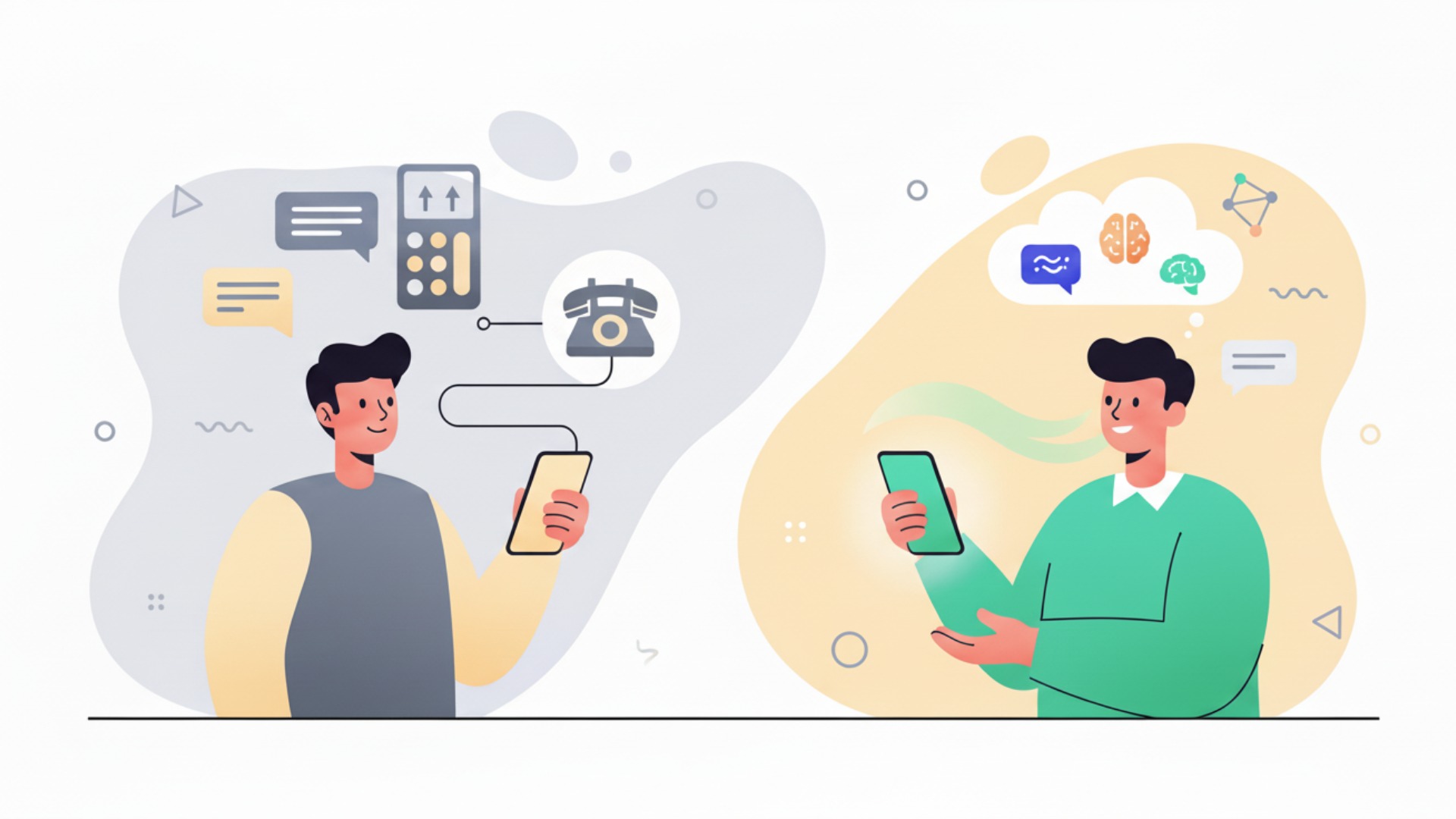 AI電話と従来のIVR（自動音声応答）との違い