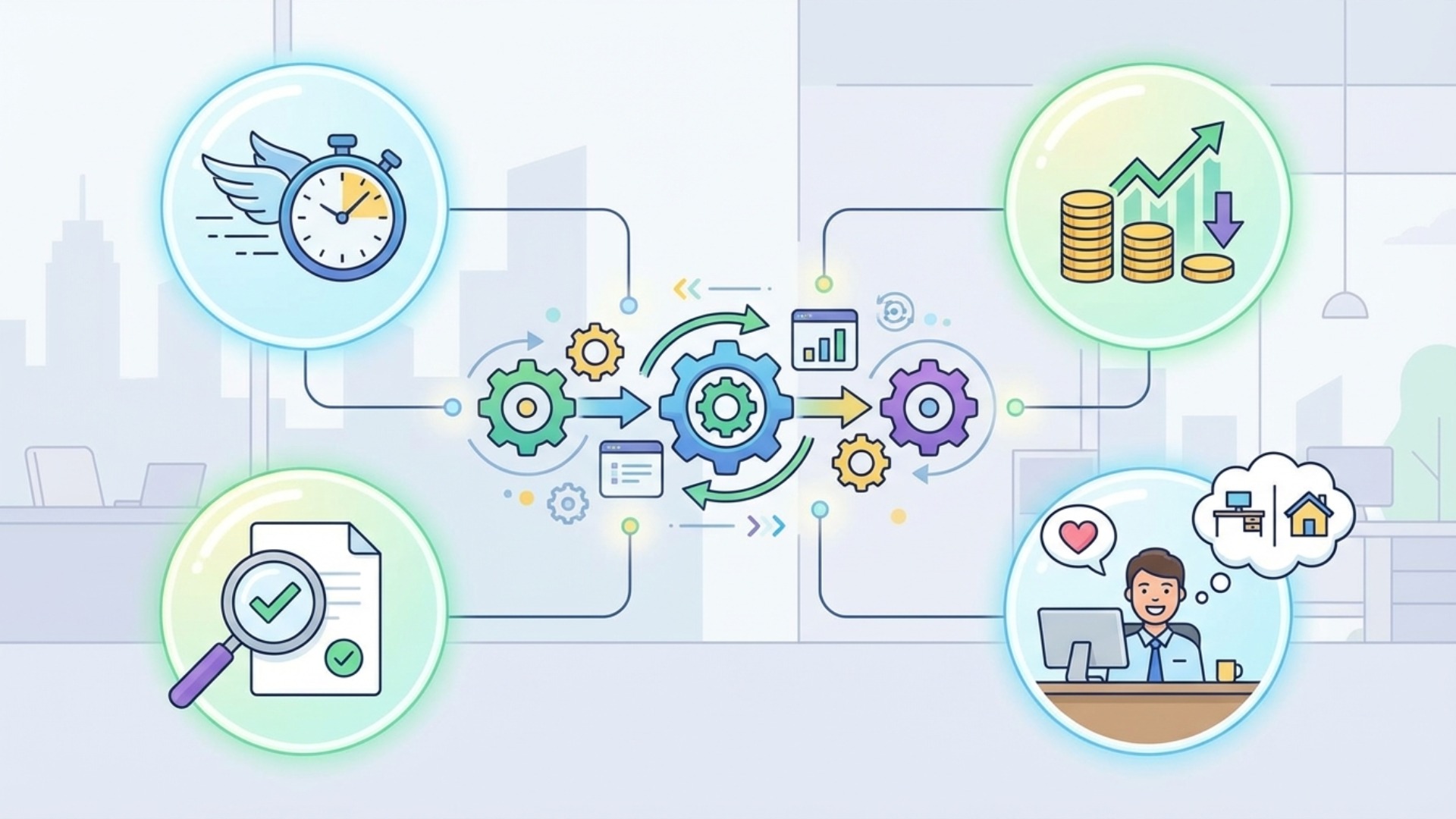 業務自動化がもたらす主要なメリット
