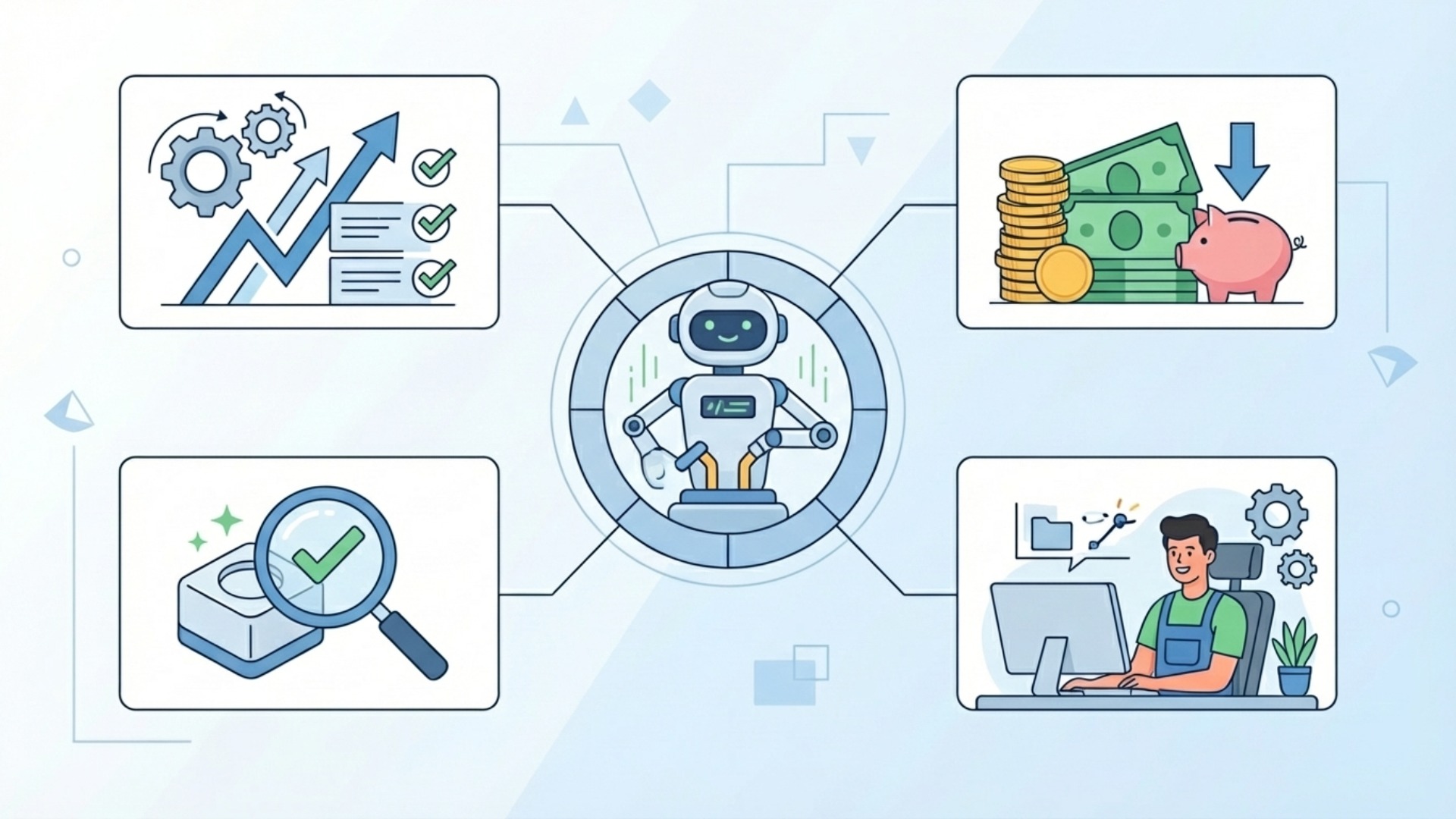 自動化が業界にもたらす主要なメリット