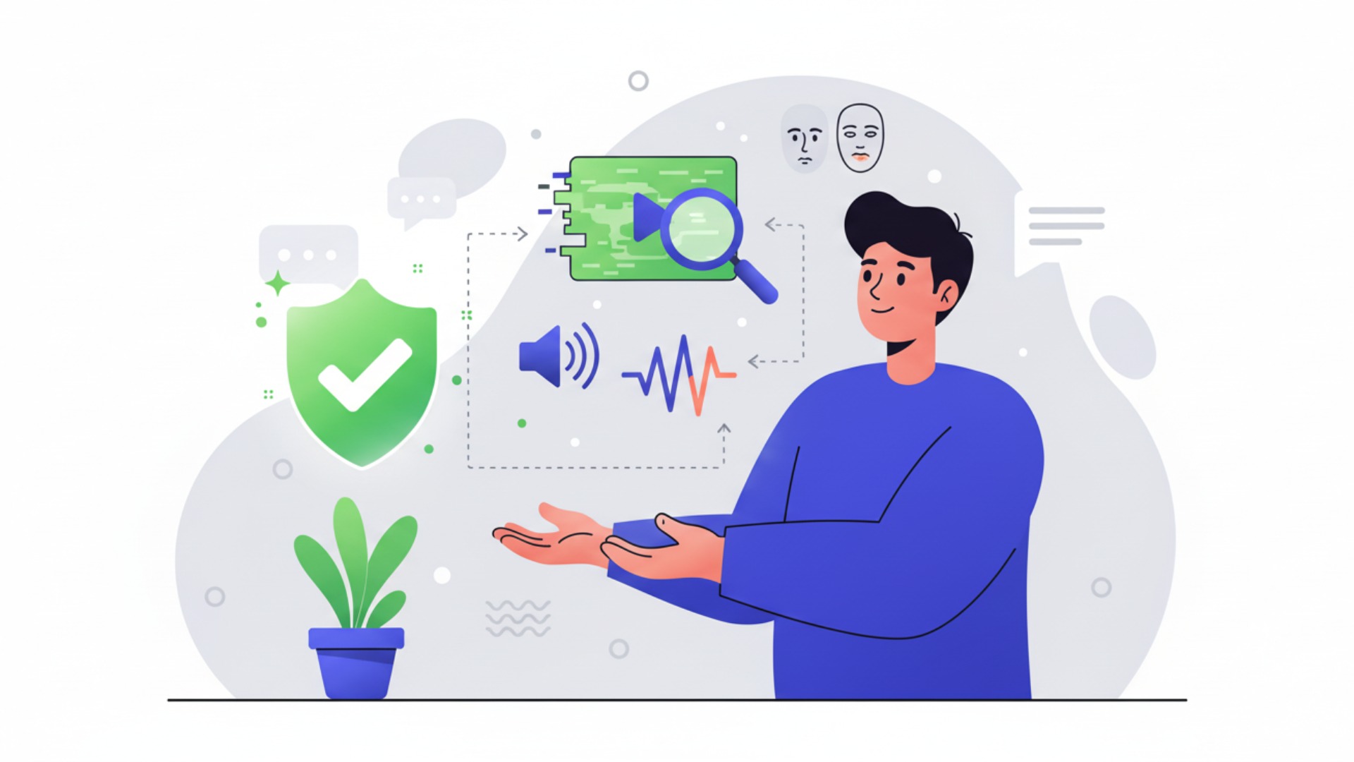 【動画・音声編】ディープフェイクを見破るためのチェック項目