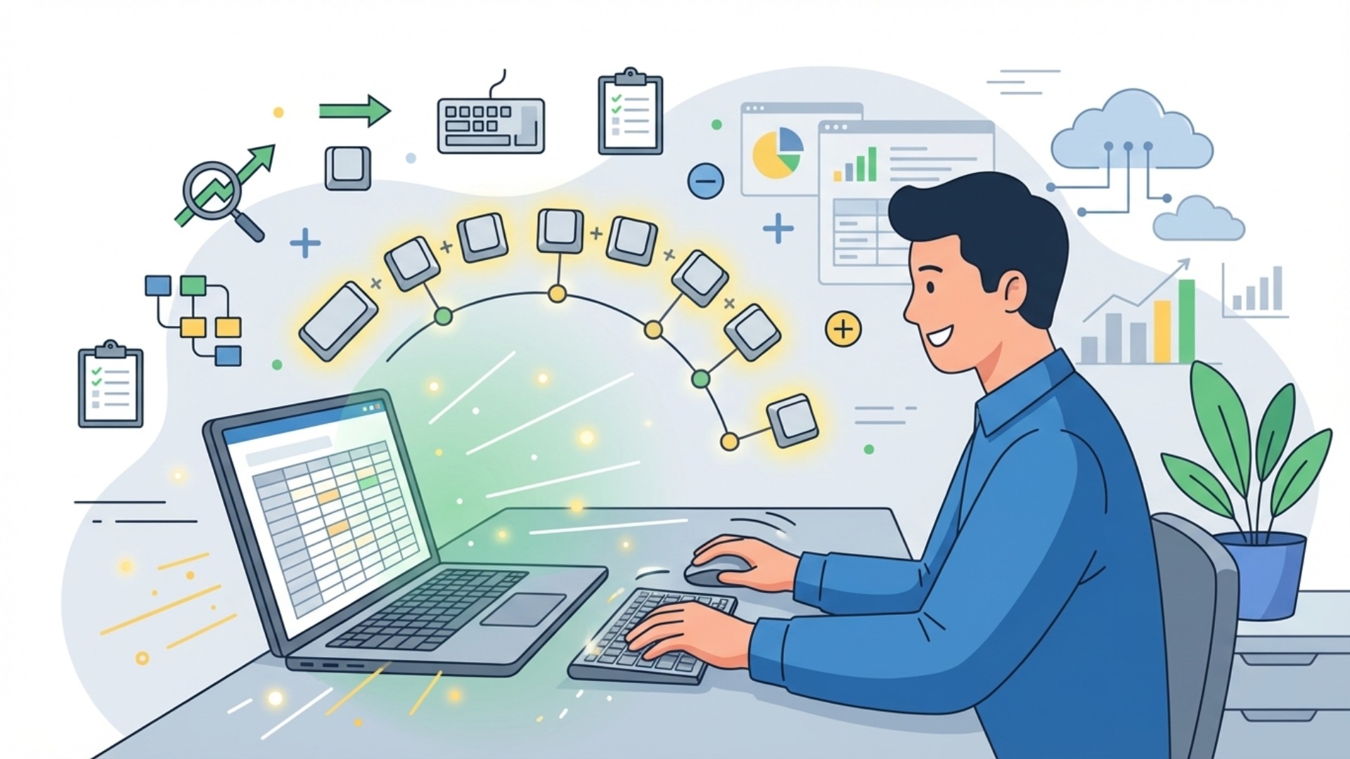 【Excel編】データ入力・編集が速くなるショートカットキー7選