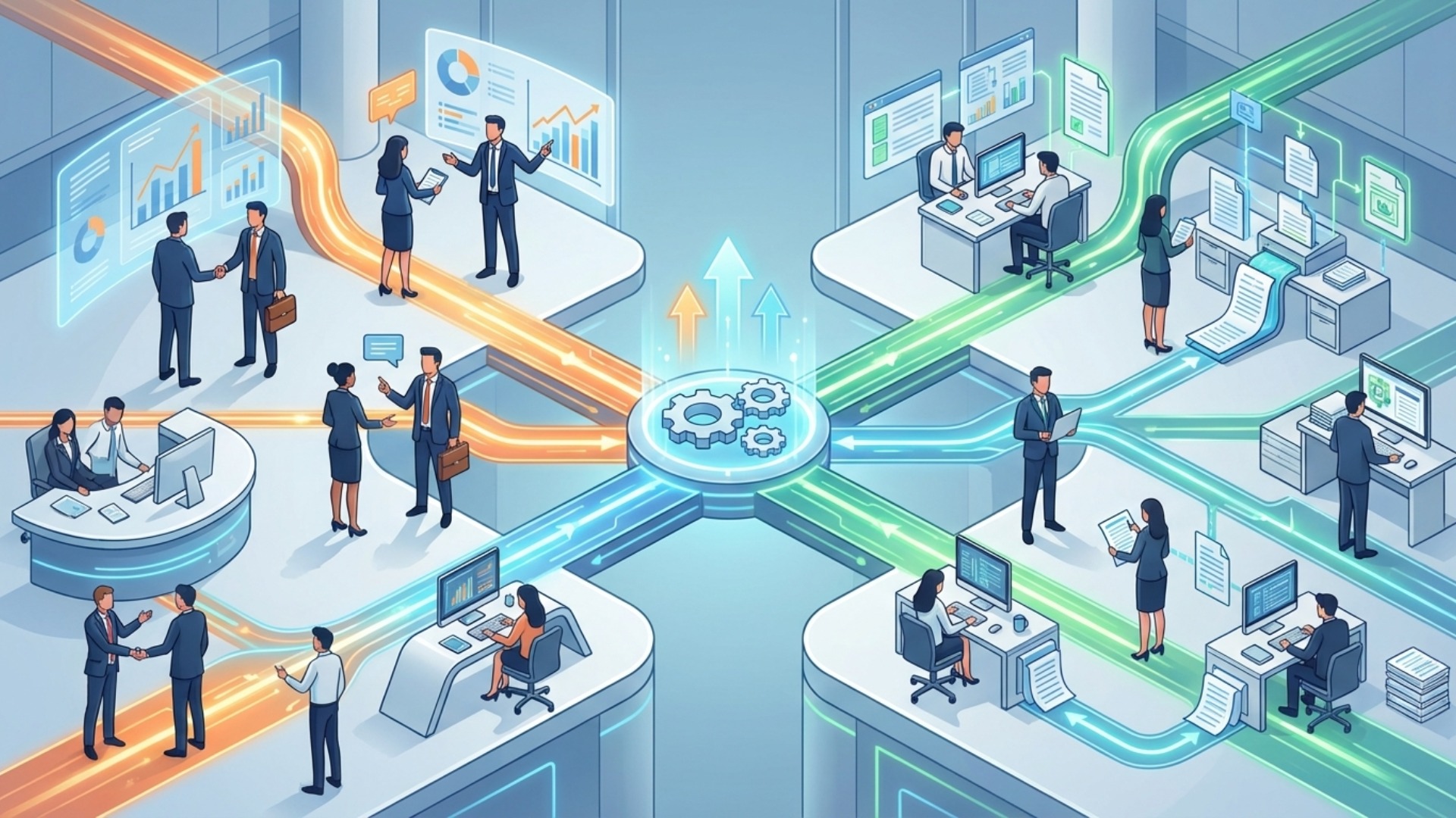 【部門別】業務効率化を加速させる手法とポイント