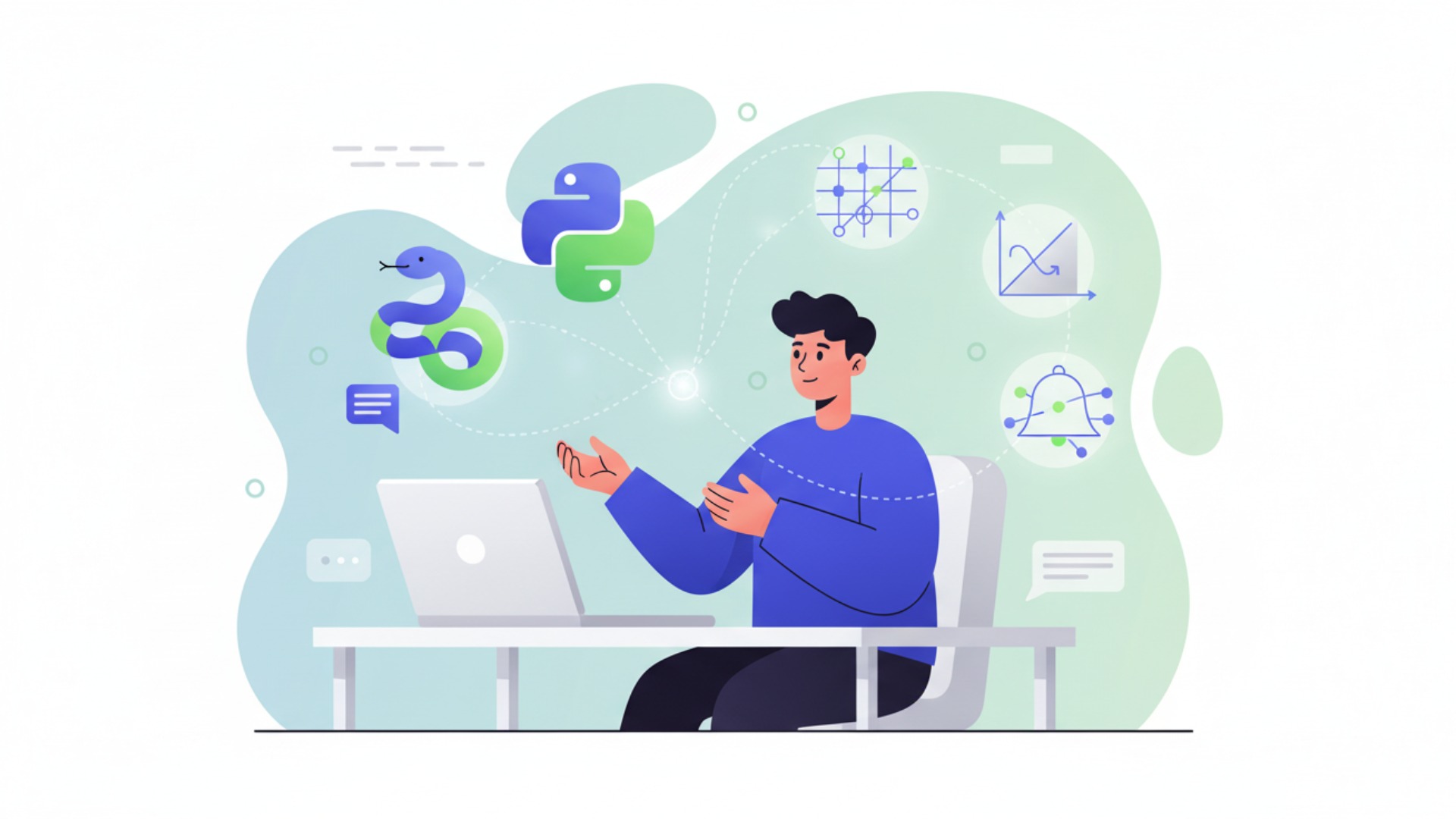 AI学習で必要となる主要なプログラミング言語と数学知識