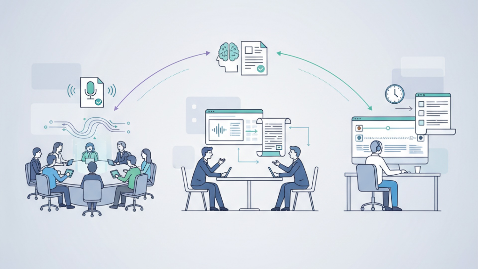 AI文字起こしの主な活用シーン