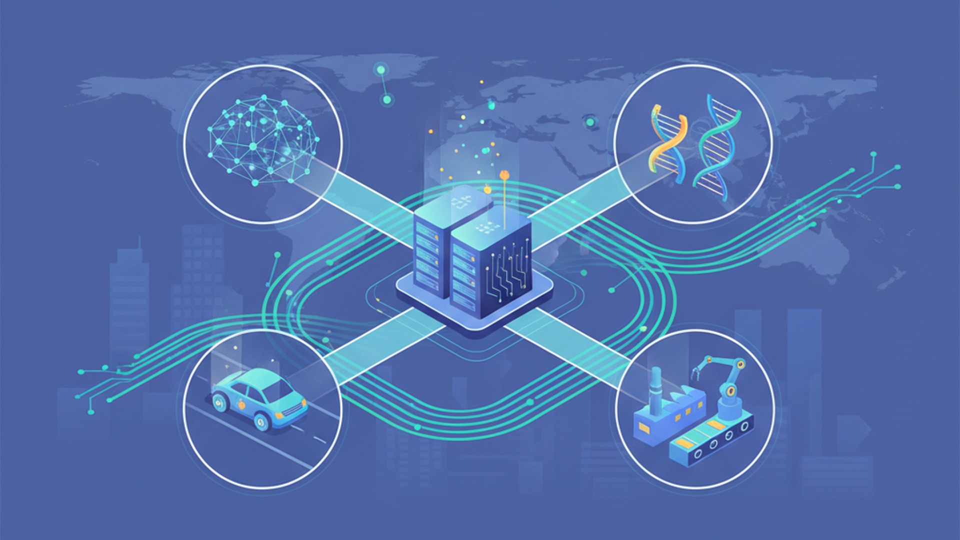 産業を革新するAIデータセンターの活用事例