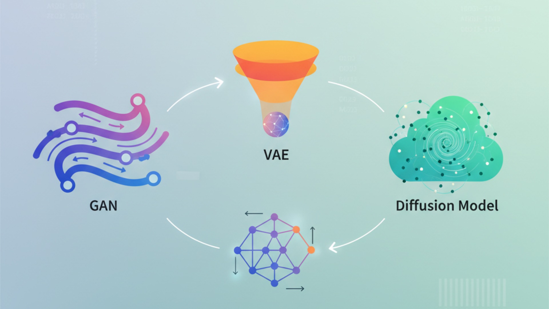 材料開発で活用される主要な生成AIモデル
