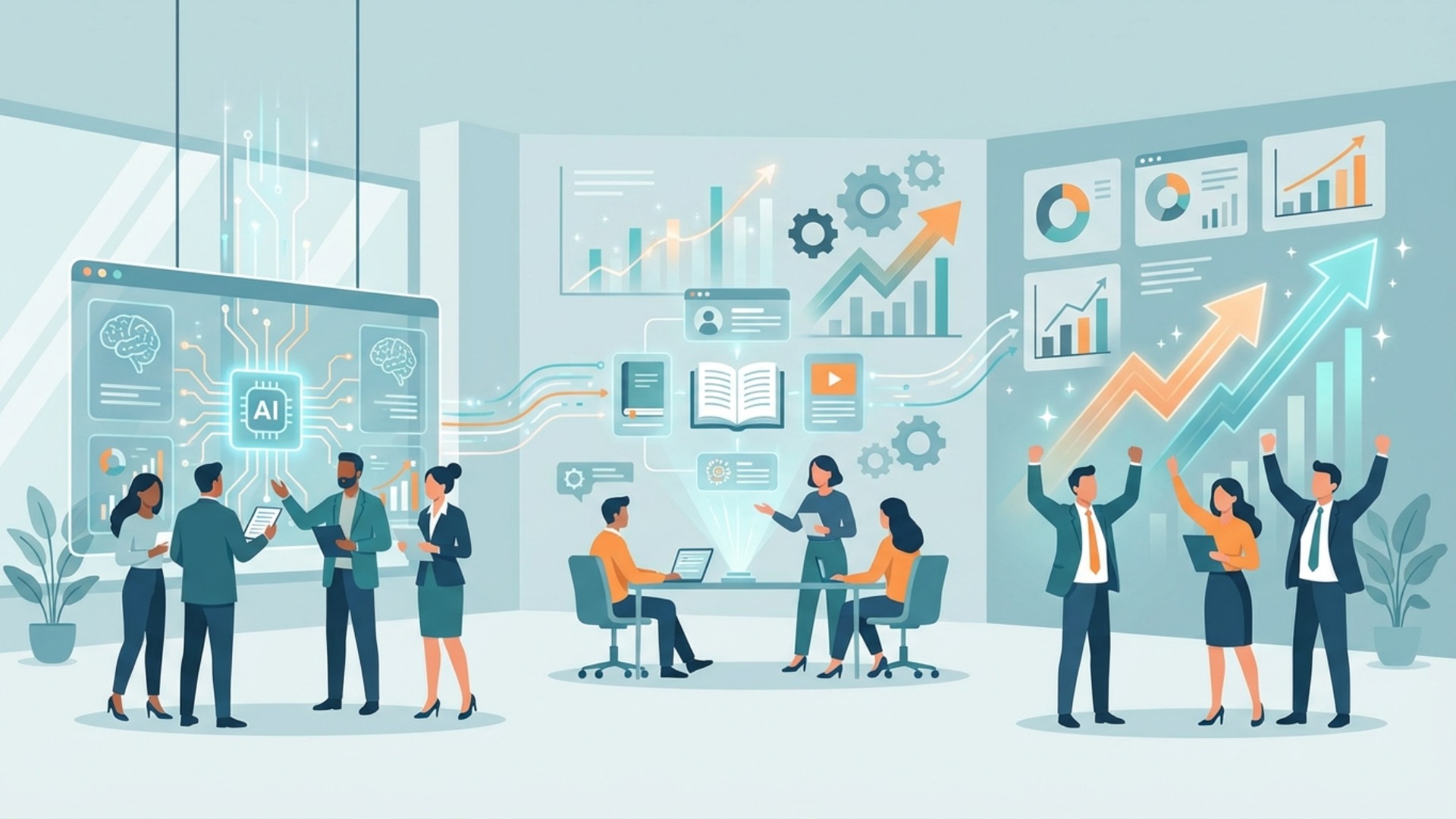 【事例紹介】人材育成によって生産性向上を実現した企業