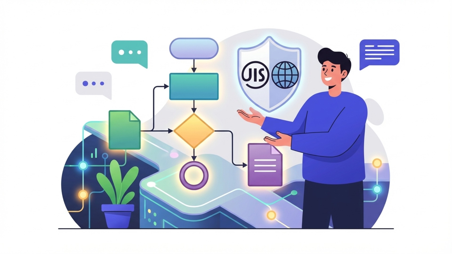 業務フロー図で使われる主要な記号と規格の種類