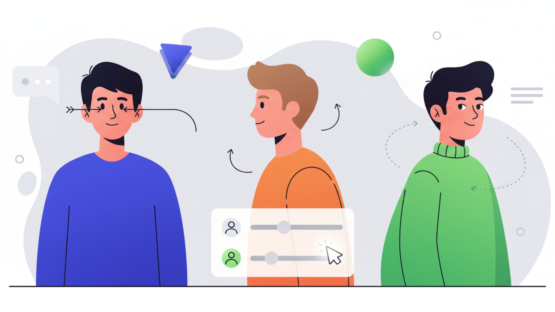 視線と顔の向きを操るプロンプト