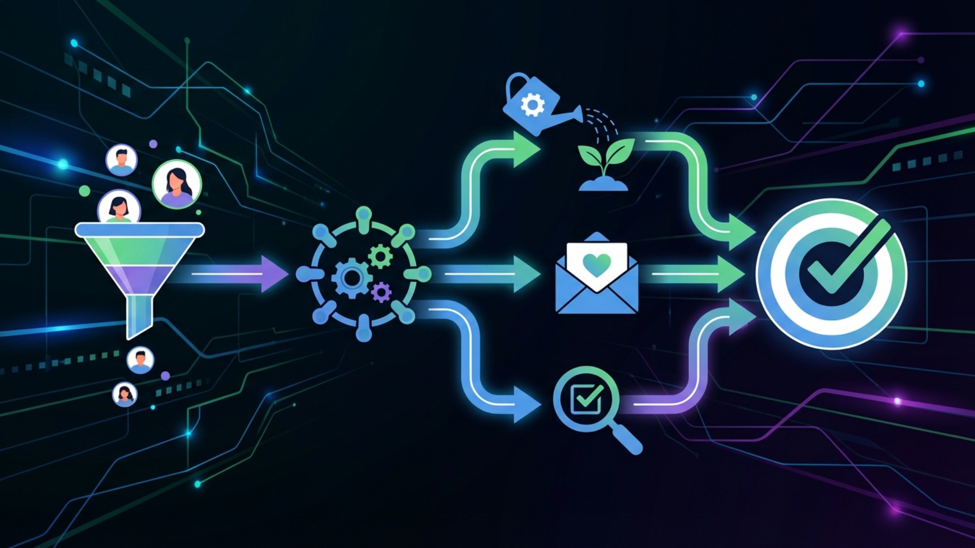 マーケティングオートメーションの主要機能