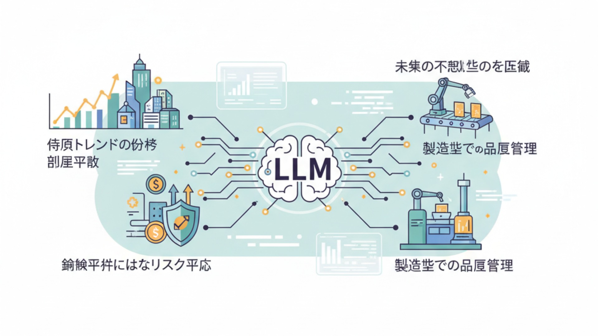 【2026年】LLM予測の主なビジネス活用事例