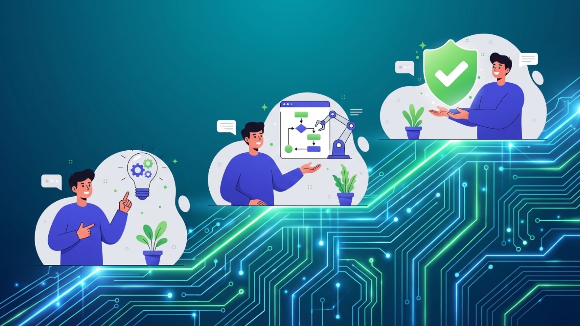 自動化の導入を成功させるための3ステップ