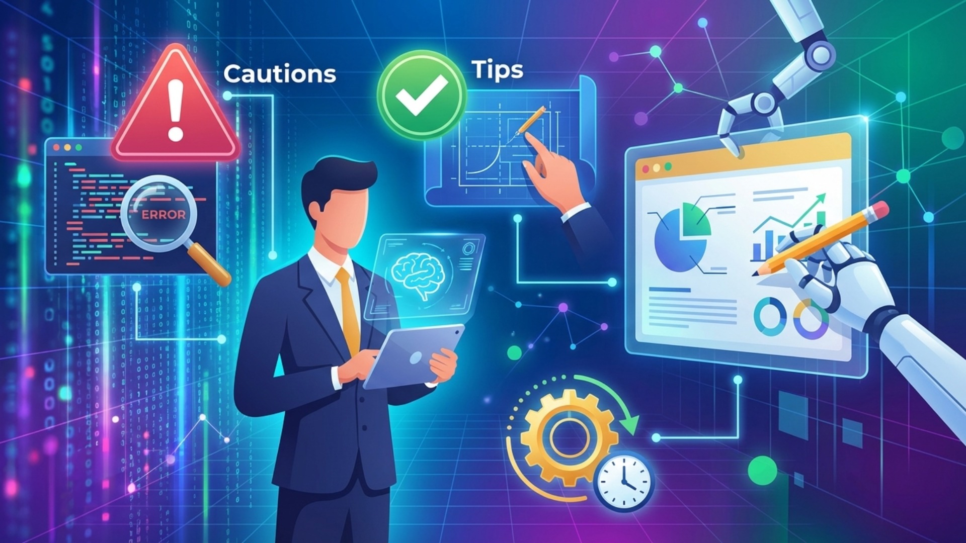 AIツール活用時に押さえるべき注意点とコツ