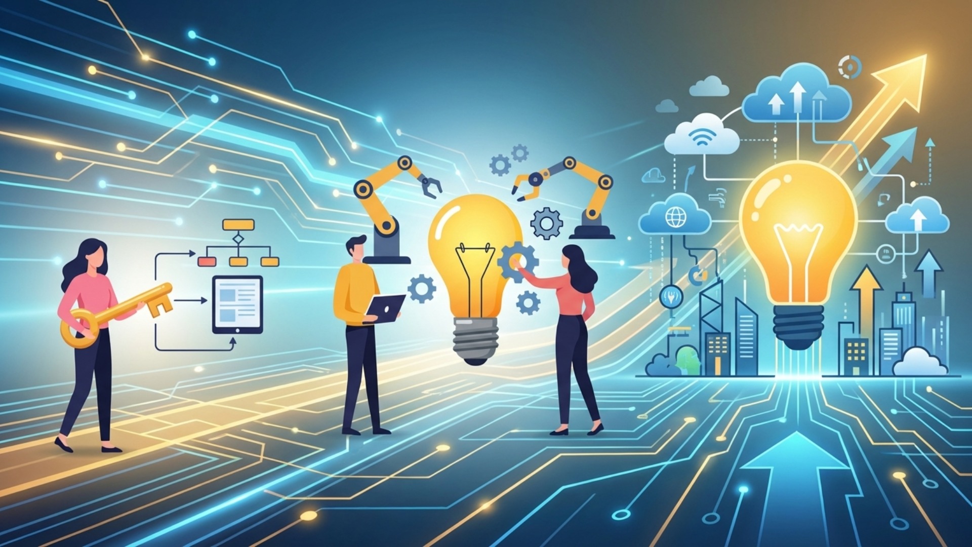 自動化を活用したDX推進の具体的な進め方【3ステップ】