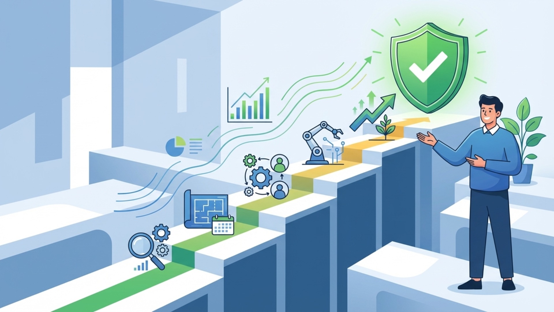 業務効率化を進めるための5ステップ