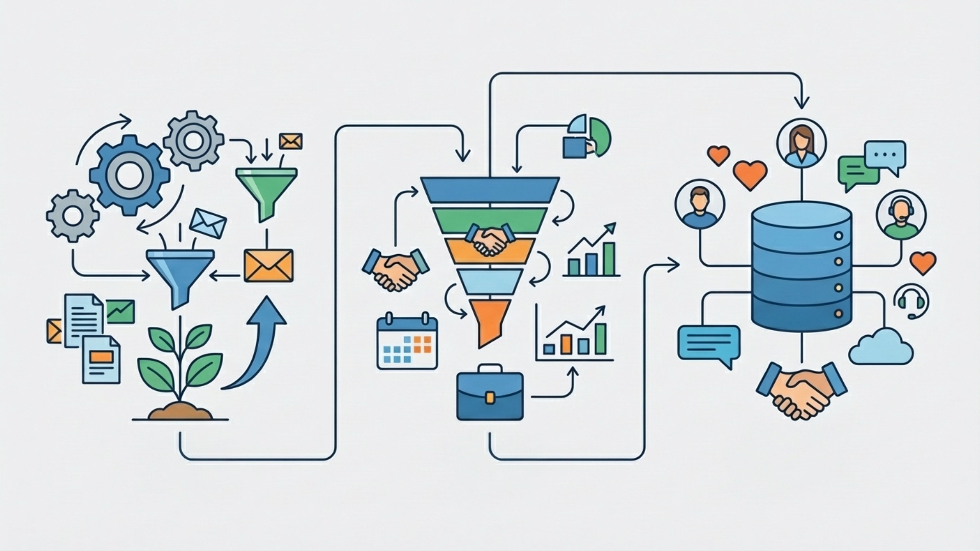 MAツールとSFA・CRMの違いを徹底比較