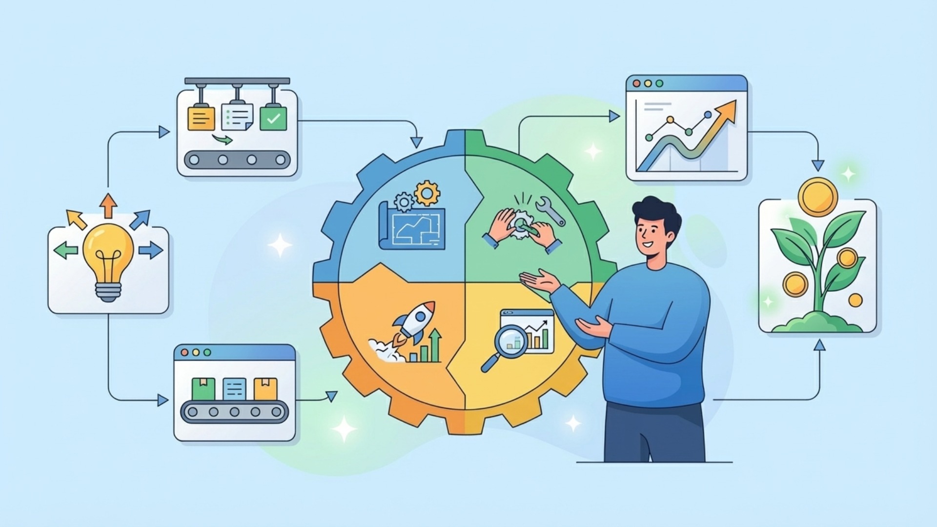 生産性向上を成功させるための5つのステップ